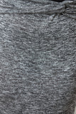 Plus Size Melange Knit Maxi Skirt