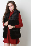 Plush Faux Fur Vest